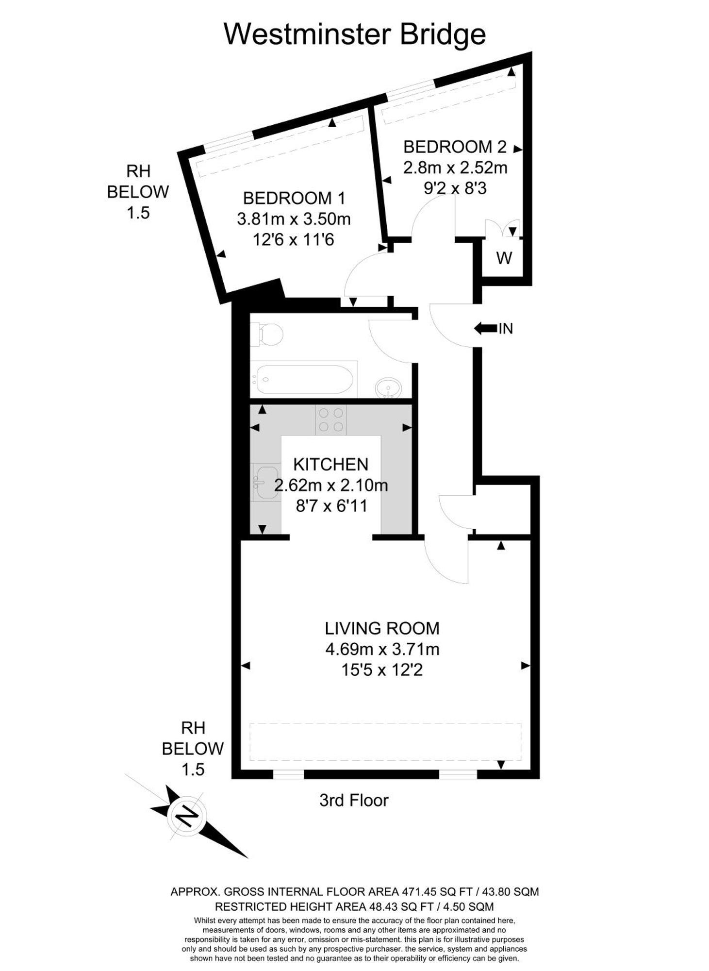 Апартаменти Modern 2 Bed Flat Near London Eye, Waterloo Екстер'єр фото